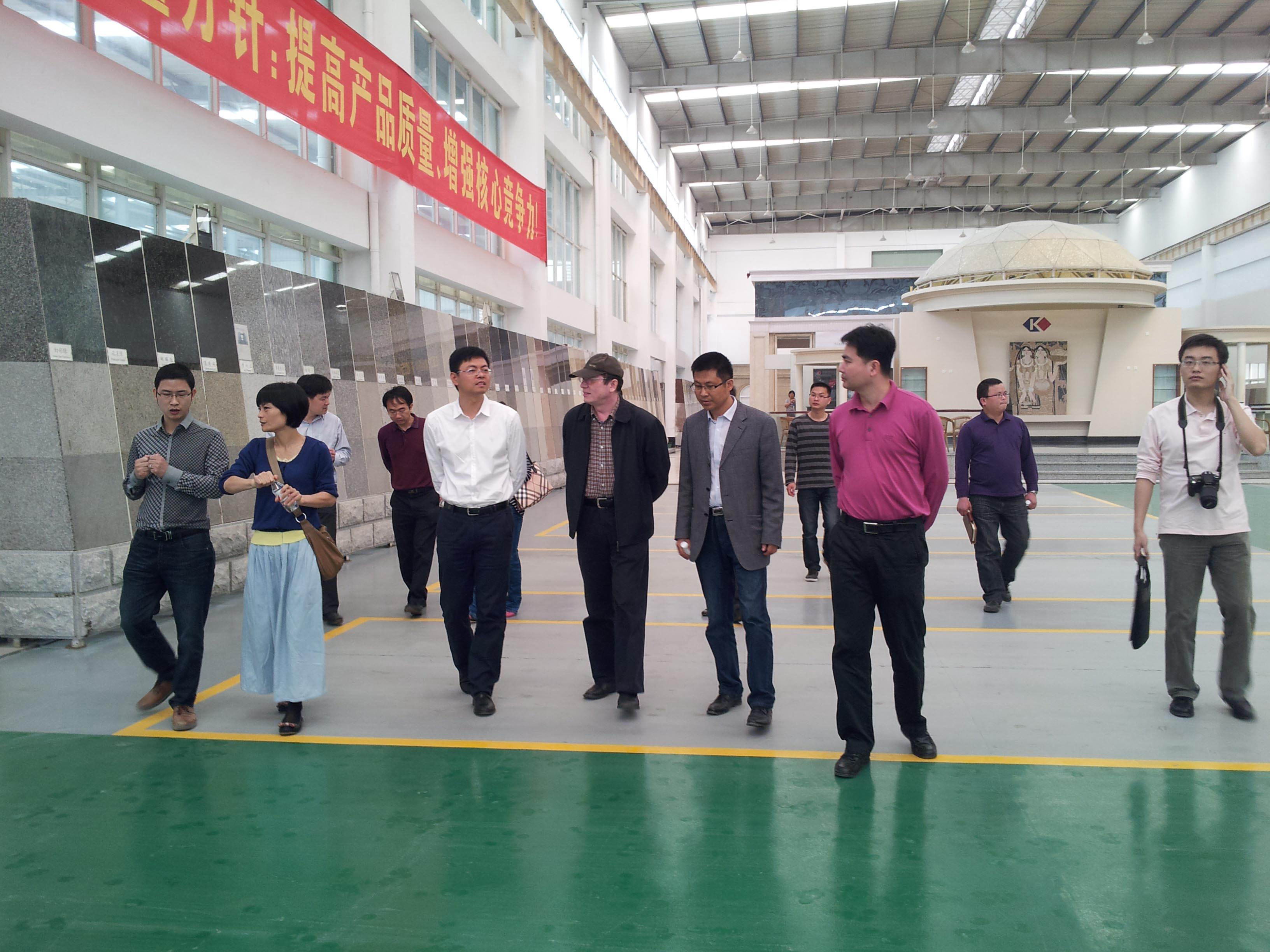 泉州市委組織部領導一行調研水頭基地