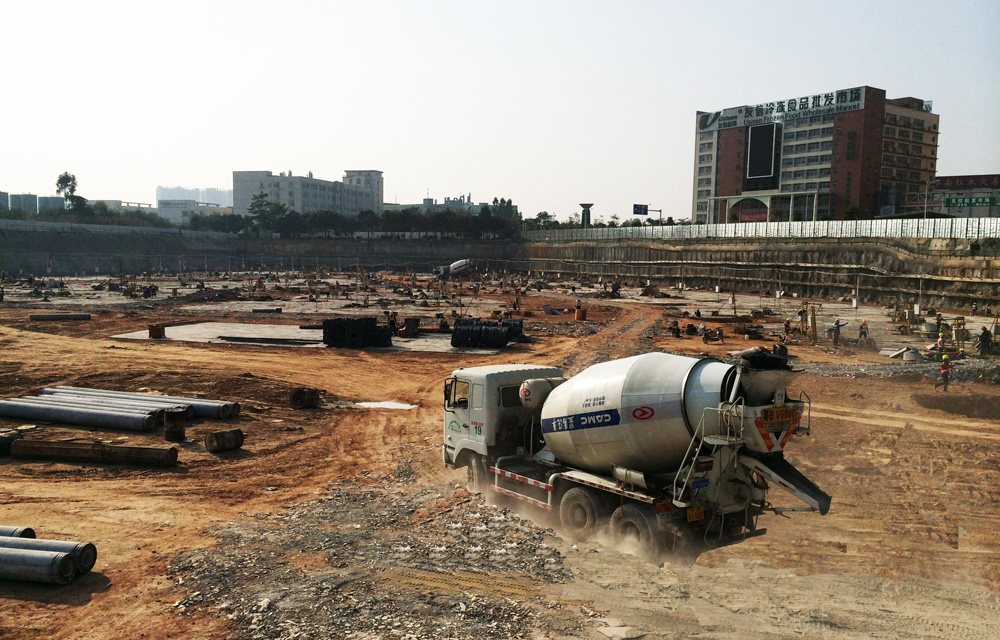 康利國(guó)際物聯(lián)港樁基開工