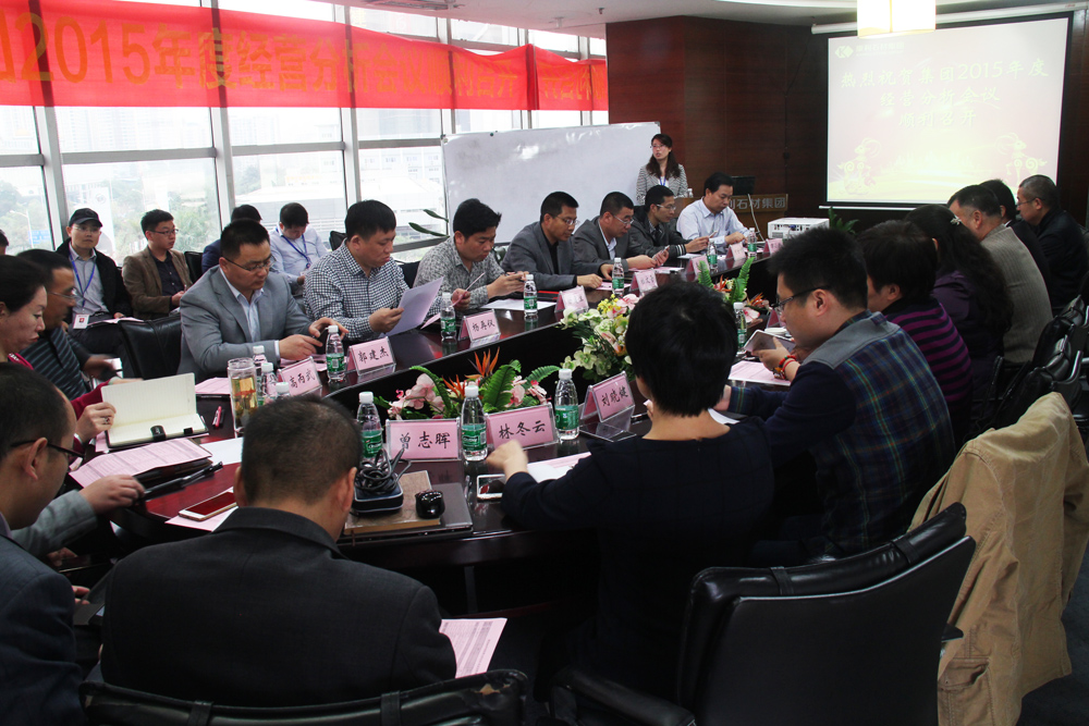 集團(tuán)2014年度工作總結(jié)暨2015年度工作計(jì)劃會(huì)議圓滿召開