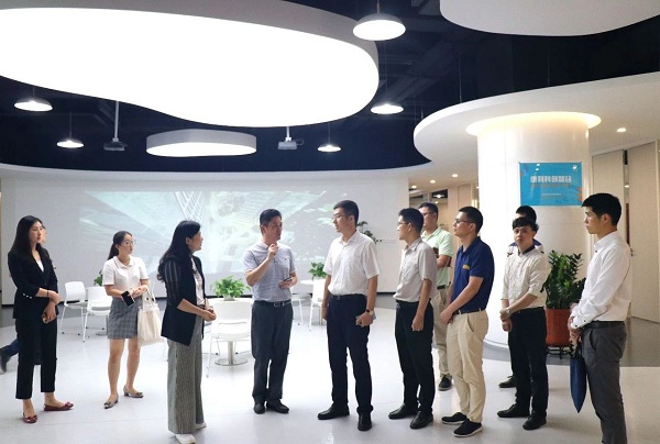 南灣街道黨工委書記劉淵率隊(duì)蒞臨康利城調(diào)研